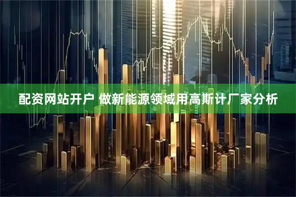 配资网站开户 做新能源领域用高斯计厂家分析